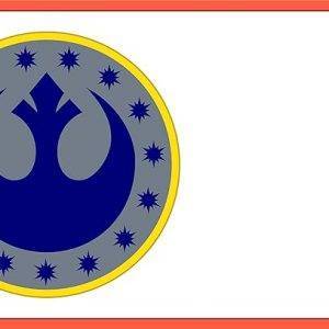 Bandera Nueva República de Star Wars
