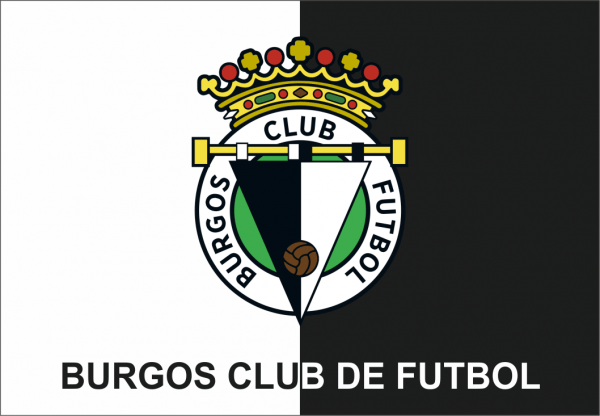 Bandera del Burgos Club de Futbol