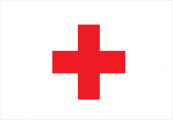Bandera Cruz Roja