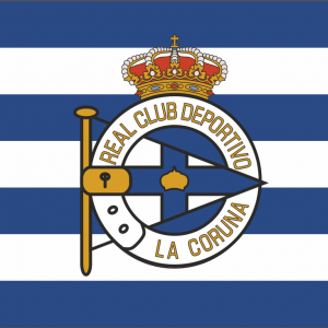 Bandera del Deportivo de la Coruña