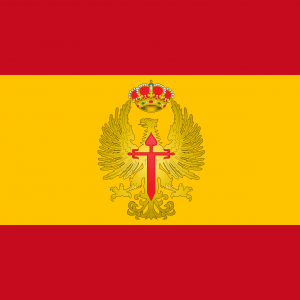 Bandera España con escudo Ejercito de Tierra