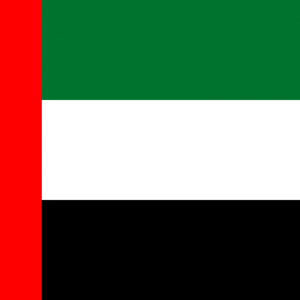 Bandera de Emiratos Arabes Unidos