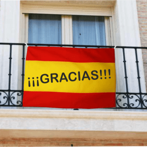Bandera Gracias