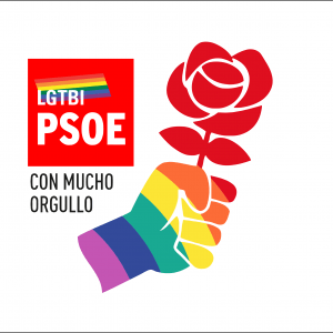 Bandera PSOE LGTBI