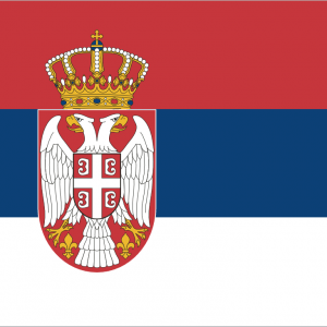 Bandera de Serbia
