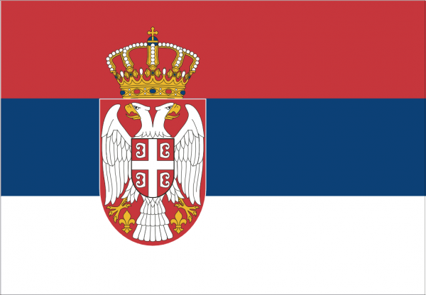 Bandera de Serbia