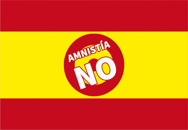 Bandera Amnistia NO