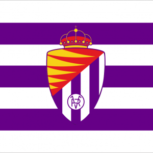 Bandera Real Valladolid nuevo escudo