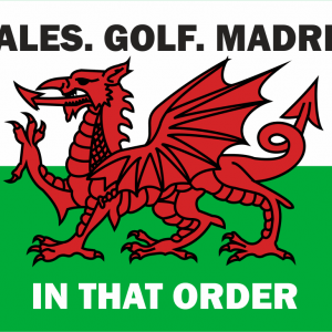 Bandera Wales Golf Madrid