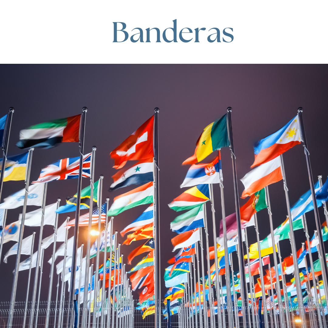 Packs de Banderas Packs de banderas personalizadas ideales para empresas, eventos, colegios, instituciones y celebraciones. Confeccionadas con materiales de primera calidad y gran resistencia, nuestras banderas garantizan colores vivos, costuras reforzadas y durabilidad frente al sol, viento y lluvia.