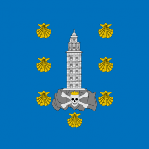 Bandera de A Coruña
