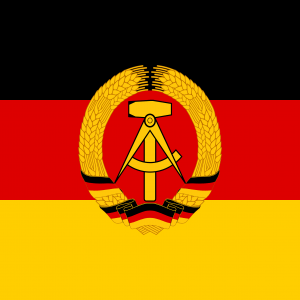 Bandera República Democrática Alemana