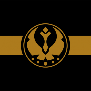 Bandera de la Federación Galáctica de Alianzas Libres, o Alianza Galáctica