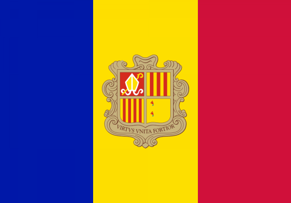Bandera de Andorra