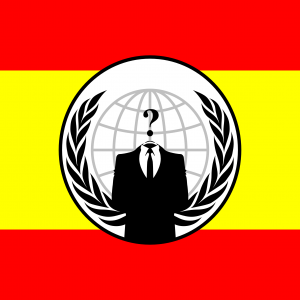 Bandera Anonymous España