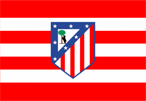 Bandera Atletico de Madrid