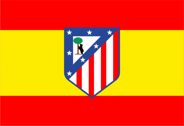 Bandera España Atletico de Madrid