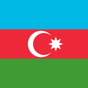 Bandera de Azerbaiyán