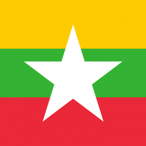 Bandera Birmania