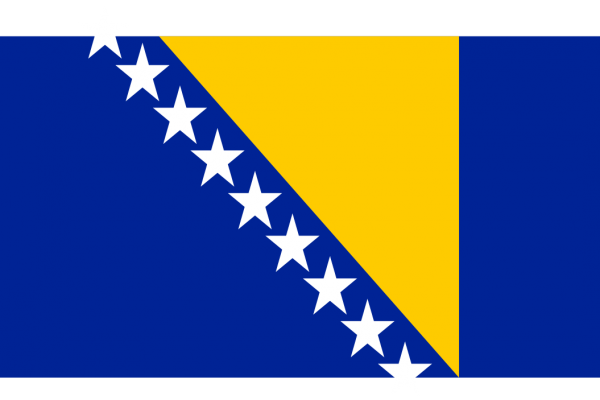 Bandera de Bosnia y Hezergovina