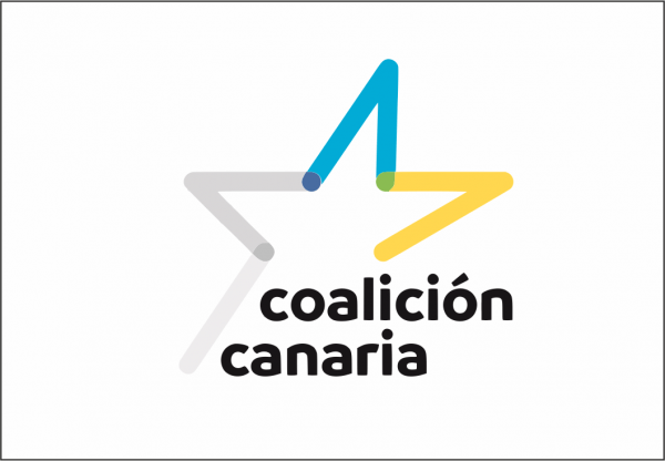 Bandera Coalicion Canaria