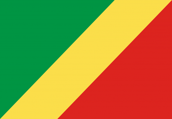 Bandera de Republica del Congo