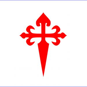 Bandera de la Cruz de Santiago