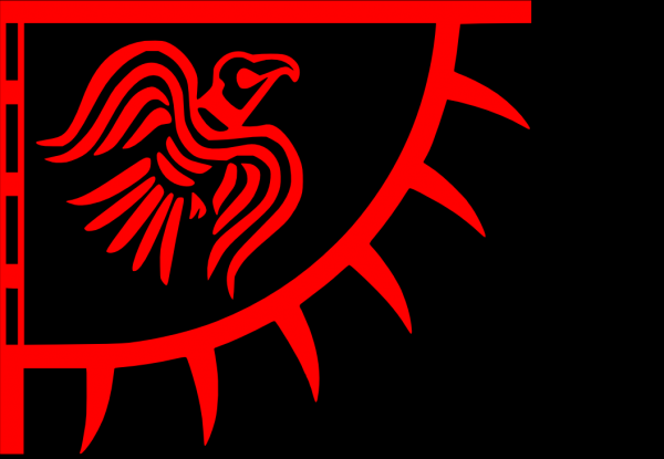 Bandera Estandarte del Cuervo