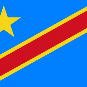 Bandera de Republica Democratica del Congo