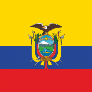 Bandera de Ecuador