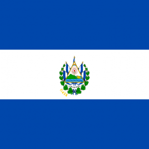 Bandera de República de El Salvador