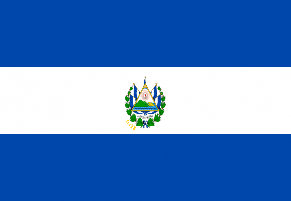 Bandera de República de El Salvador