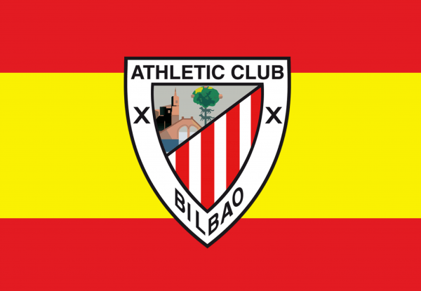 Bandera España Athletic Bilbao