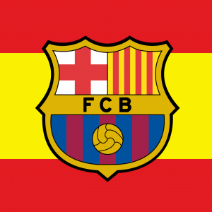 Bandera España F.C. Barcelona