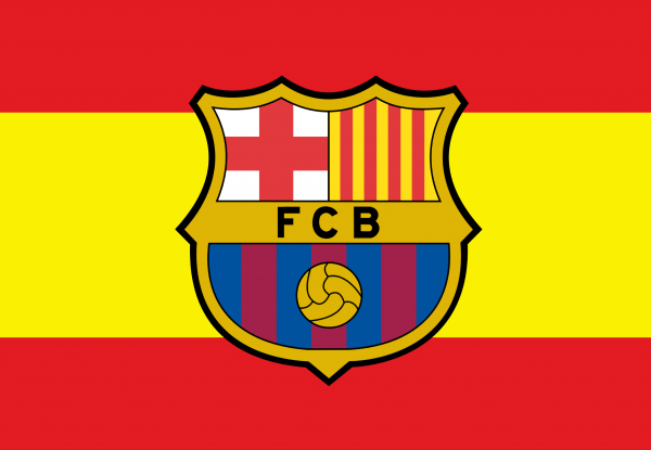 Bandera España F.C. Barcelona