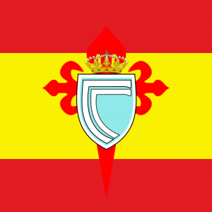 Bandera España Celta De Vigo