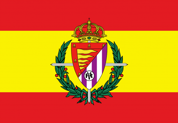 Bandera España Real Valladolid