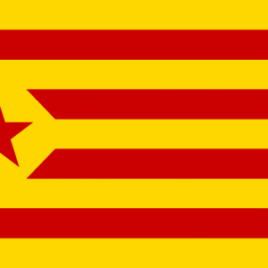 Bandera Estelada Amarilla Catalana