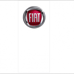 Bandera Vertical Fiat
