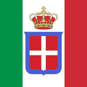 Bandera Reino de Italia (1861-1946)