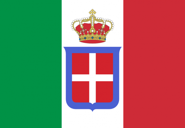 Bandera Reino de Italia (1861-1946)