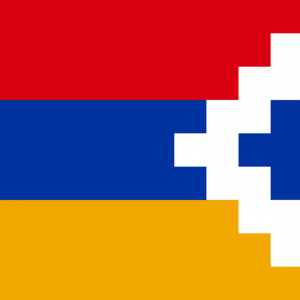 Bandera de República de Nagorno de Karabaj