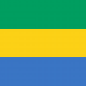 Bandera de Gabon