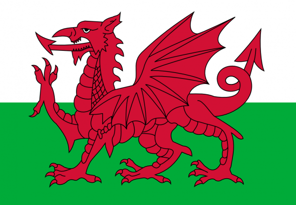 Bandera de Gales