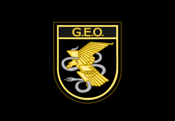 Bandera GEO Grupo Especial de Operaciones