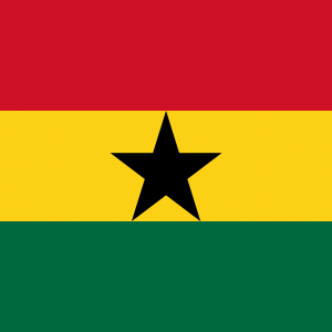 Bandera de Ghana