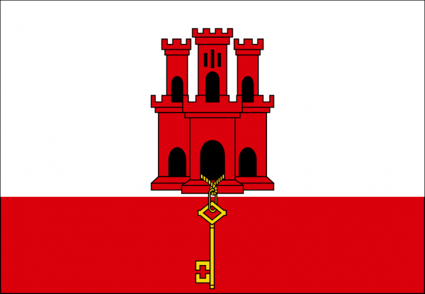 Bandera de Gibraltar