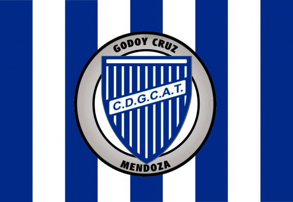 Bandera Club Deportivo Godoy Cruz Antonio Tomba