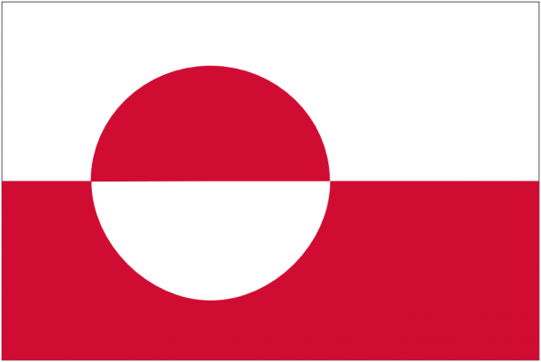Bandera de Groenlandia