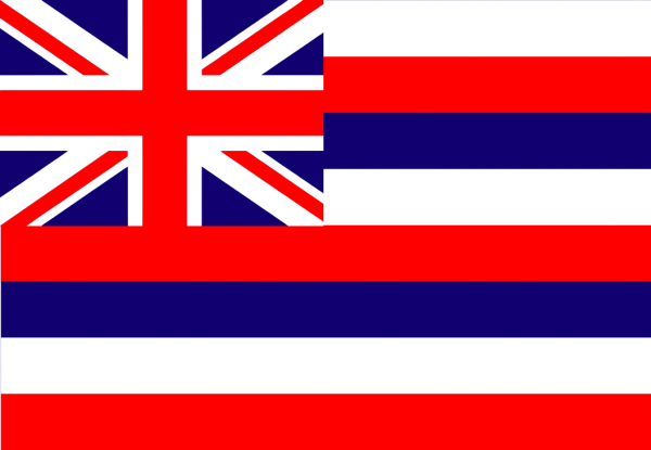 Bandera de Hawái o Hawaii